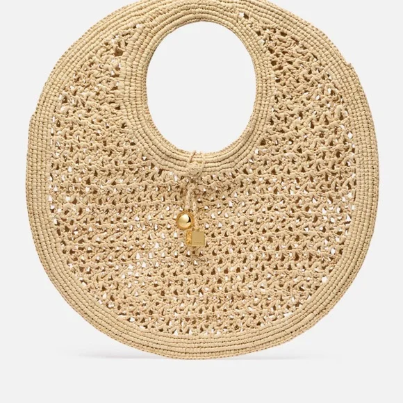 JACQUEMUS LARGE ROUND SPIAGGIA BAG - Picture 1 of 8